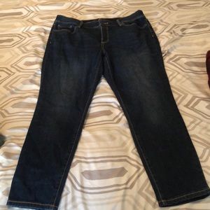 St.Johns Bay Dark Wash Skinny Leg Jeans